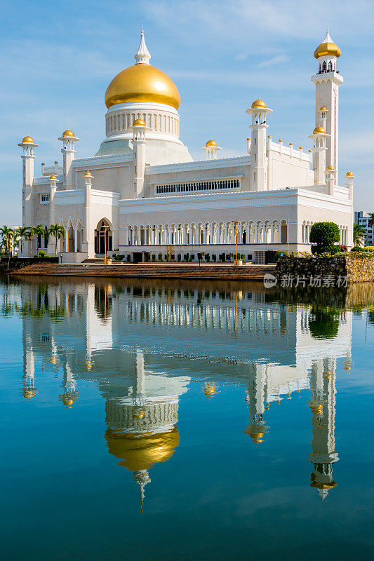 苏丹Omar Ali Saifuddin Mosque，文莱